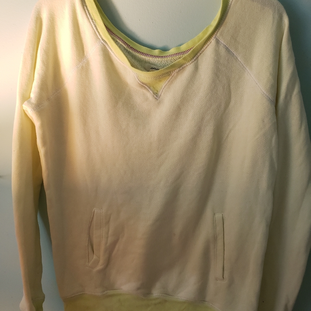 Neon green oversized sweater